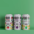 Refreshing QUIR Canned Beverages With Strawberry Lemon Basil Blackberry Sage And Pear Yuzu Flavors