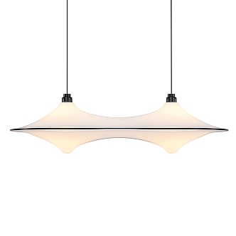 Modern chandelier 3d model