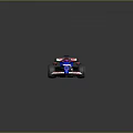 2024 Formula 1 Single Seater Race Car Blue White Aerodynamic Design NUOSHI