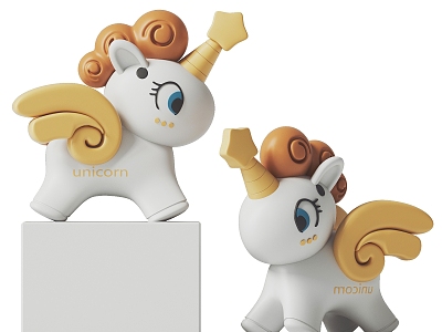 Unicorn Toy Doll Unicorn 3d model