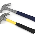 Hammer hammer claw hammer hardware tools 3d model