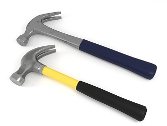 Hammer hammer claw hammer hardware tools 3d model