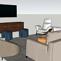 Inflatable Sofa And Chair Design For Modern Living Room Interior Decor