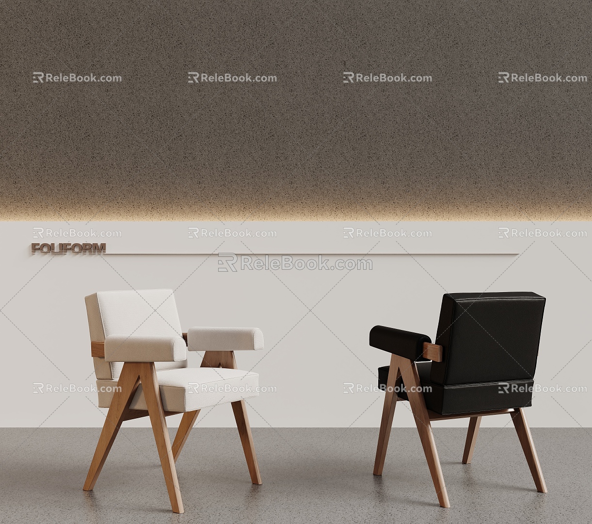 Modern Middle Ancient Restaurant Single Chair Dining Chair 3d model