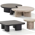 Poliform ERNEST Coffee Table Corner Table Coffee Table Side Table 3d model
