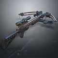Modern crossbow 3d model