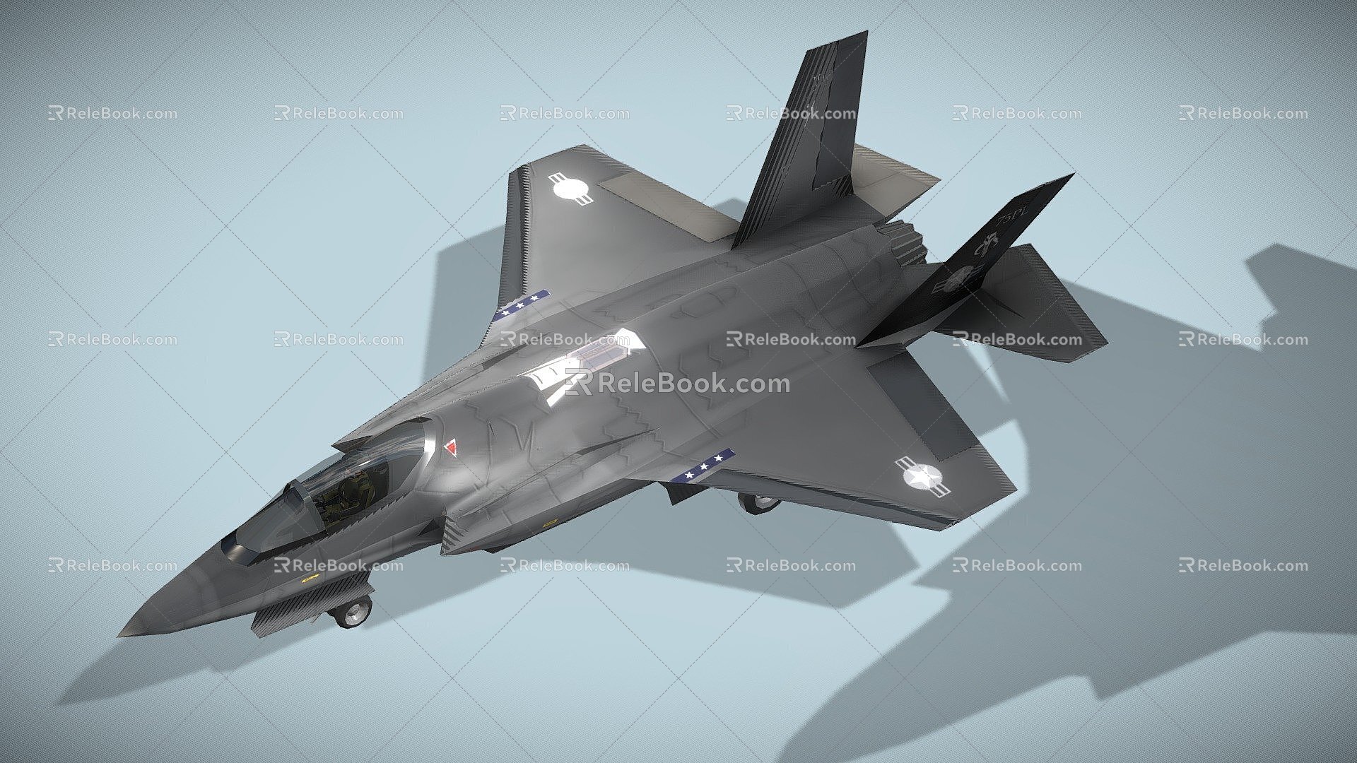 Lightning Fighter 3d model