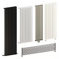 Modern Radiators In Black White Gray And Silver Vertical Horizontal Styles
