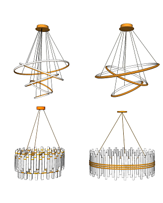 Modern Chandelier Living Room Chandelier Dining Room Chandelier 3d model