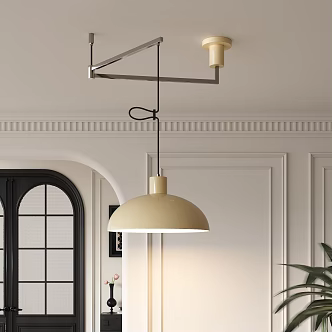 Folding chandelier 3d model