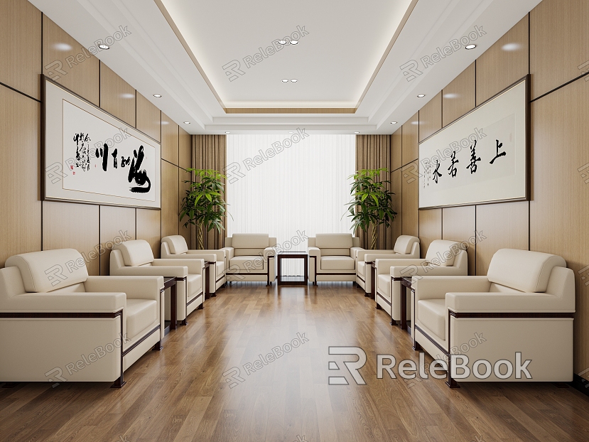 New Chinese Government Reception Room model