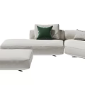 Modern Combination Sofa Multiplayer Sofa Combination 3d model