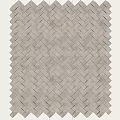 Light Gray Herringbone Pattern Wainscoting With Intricate Weave Texture And Smooth Finish 3d model