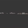 Detailed Industrial Mechanical Parts 3D Models With Pipes Valves And Control Boxes