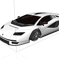 Silver Sleek Sports Car With Modern Design And Black Wheels In Minimalist Indoor Setting