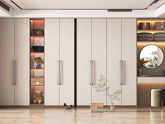 Modern wardrobe 3d model