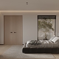 Modern Home Bedroom 3d model