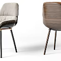 Stylish Modern Accent Chairs Featuring Various Upholstery Materials And Metal Wooden Legs