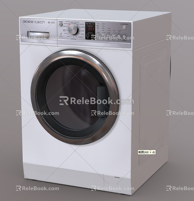 Washing Machine 3d model