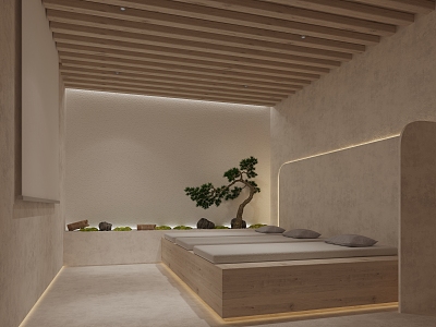 Modern Massage Room 3d model