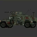 Two Military Green Camouflage Tanks With Antennas And Weapon Equipment