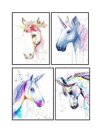 Modern Animal Painting Animal Decorative Painting Hanging Painting 3d model