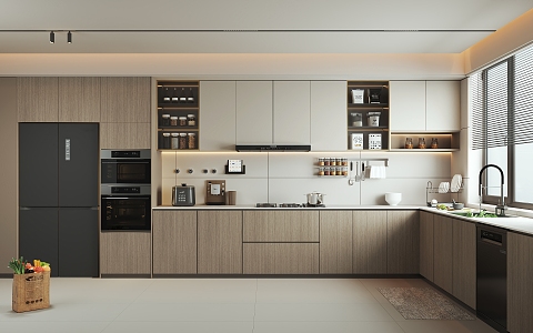 Modern Kitchen 3d model