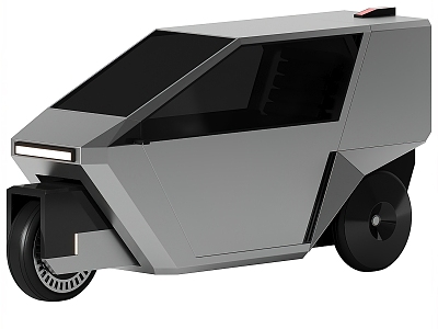 Electric logistics express car model