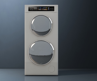 Modern washing machine 3d model