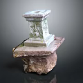 Columns Stone Columns Stone Columns Old Columns Roman Columns Roman Columns Classical Columns Greek Columns 3d model