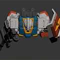 Modern Transformers Gauda Warrior Gauda Mecha Warrior 3d model