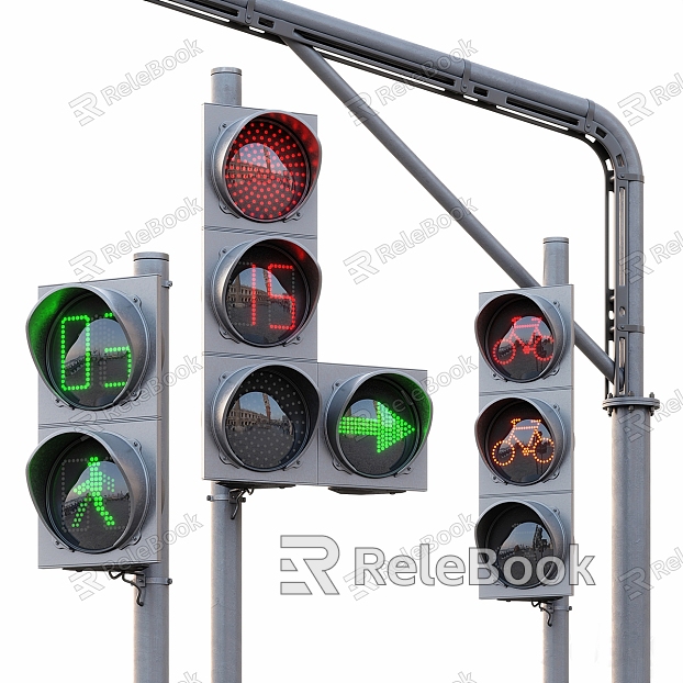 Modern Traffic Lights Traffic Lights model