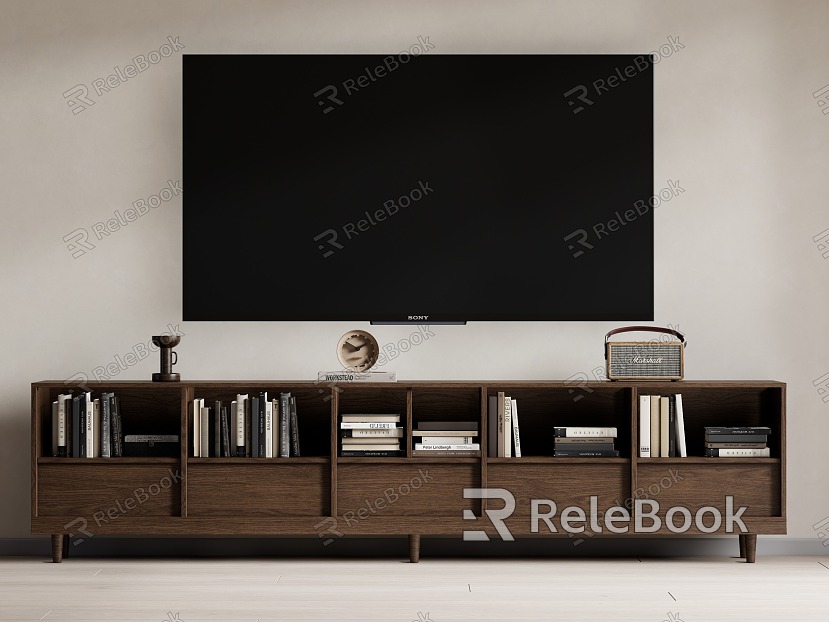 Silent Wind TV Cabinet model