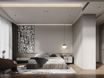 Modern Bedroom model