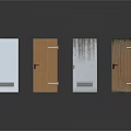Different Style Interior Doors With White Brown And Stained Wooden Panels