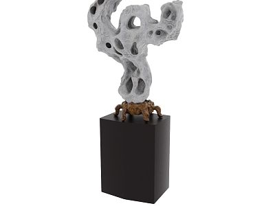 rockery ornaments carving model