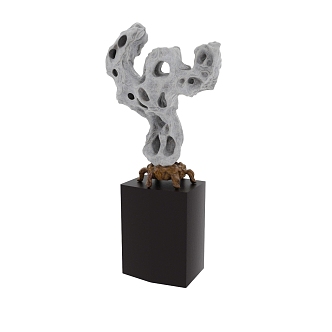 rockery ornaments carving 3d model