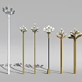 Modern Outdoor Lights With Multiple Decorative Pole Mounted Styles For Garden And Street