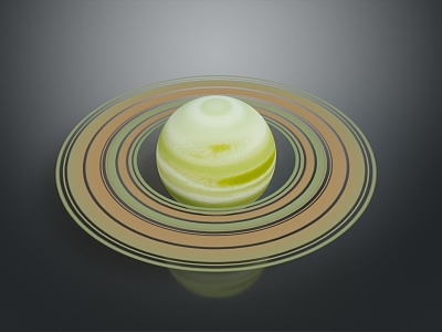 Sun Moon Solar System Saturn Jupiter Mars Earth Pluto Neptune Venus 3d model