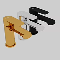 Modern Chrome Faucet With Sleek Design Long Spout And Single Handle