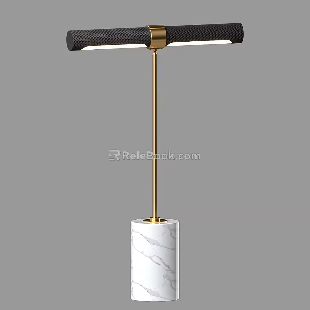 Modern Simple Light Luxury Table Lamp 3d model