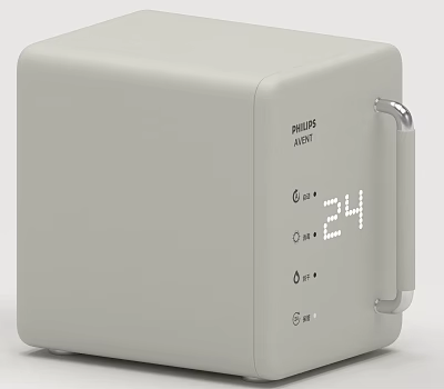 Philips Avent Daily Electrical Appliance With 24 Hour Display And Control Icons 3d model