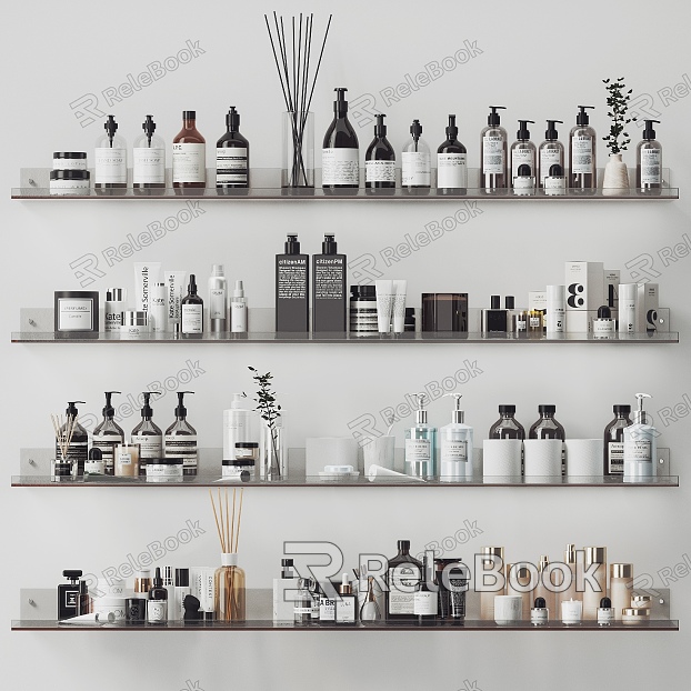 Cosmetics Bathroom Decoration Bathroom Supplies model