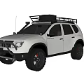 Modified off-road vehicle 3d model