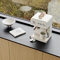 Household Coffee Machine Espresso Coffee Machine Desktop Ornaments Mug Bowl 3d model