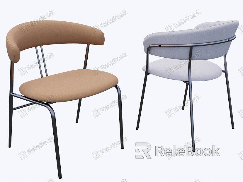 Modern Dining Chair Single Chair model