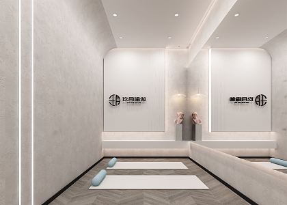 Yoga Room 3d model