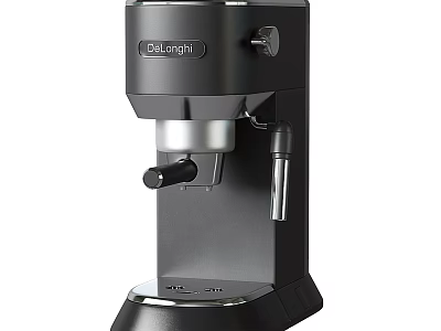 DeLonghi Espresso Coffee Machine With Modern Black Design 3d model