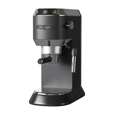 DeLonghi Espresso Coffee Machine With Modern Black Design 3d model