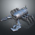 Robot Spider Robot Mecha Spider Science Fiction Spider Mechanical Spider Spider Battery Spider Tower Defense 3d model